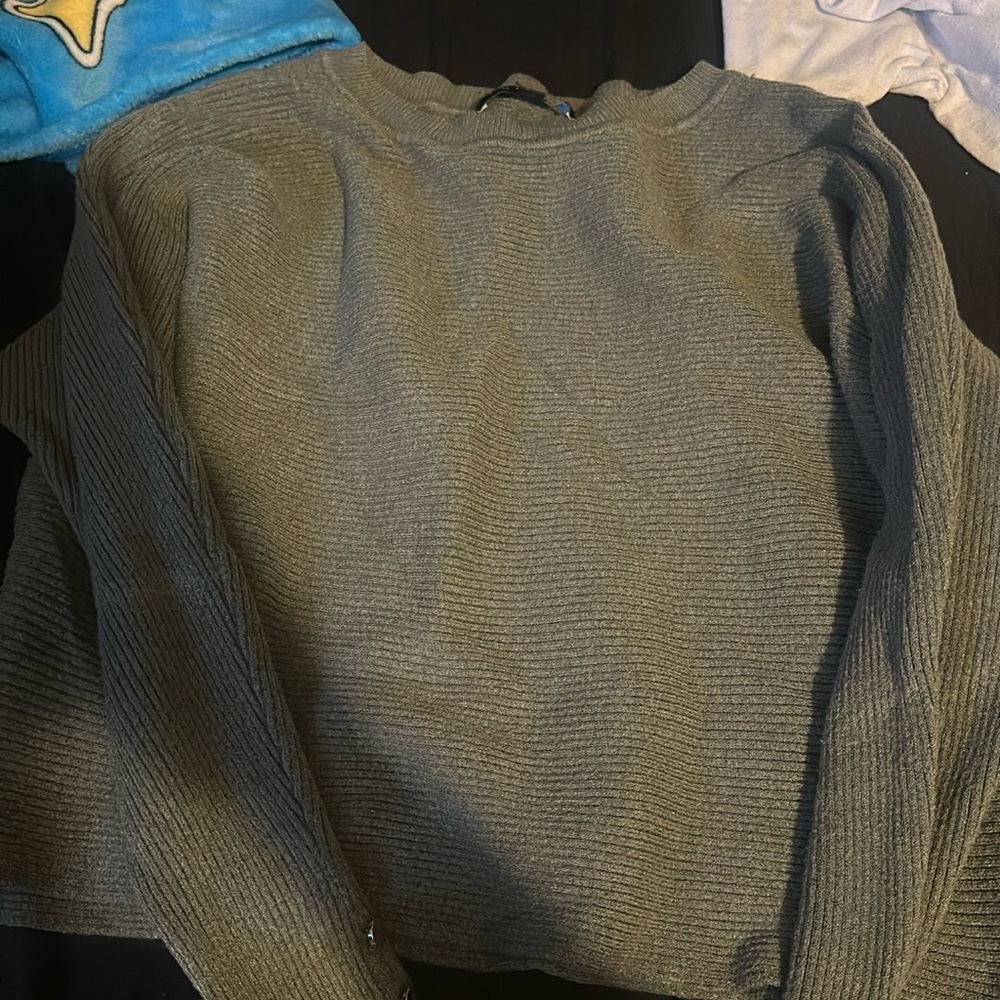 cropped hoodie